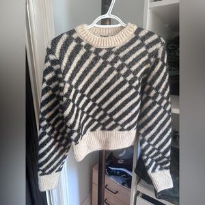KOTN womens Asilah Cropped Sweater